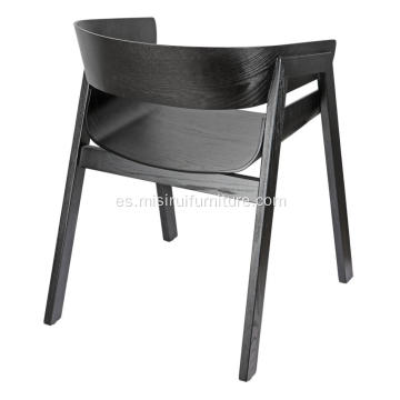 Diseñador de silla individual de madera maciza de madera maciza